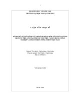 Đánh giá sự hài lòng của khách hàng đối với chất lượng dịch vụ thẻ ATM tại Trung tâm Thẻ  Ngân hàng Nông nghiệp và Phát triển Nông thôn Việt Nam (Luận văn thạc sĩ)