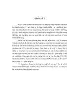 Đánh giá mức sẵn lòng trả để xây dựng hệ thống cấp nước sinh hoạt cho người dân xã Trạm Hành và Tà Nung tại thành phố Đà Lạt, tỉnh Lâm Đồng