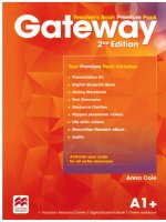 Macmillan gateway a1+ teachers book premium pack 2nd edition