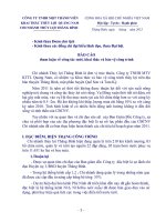 Báo cáo tham luận tại đại hội công nhân viên chức công ty 