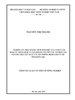 TÓM tắt  nghiên cứu một số đặc tính sinh học của vi rút gây hoại tử thần kinh và tạo kháng nguyên tái tổ hợp làm nguyên liệu sản xuất vắc xin phòng bệnh cho cá mú (e
