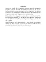 Các hoạt động logistics chức năng. Các mục tiêu của quản trị logistics”, đồng thời lựa chọn liên hệ thực tế với hoạt động quản trị logistics tại công ty cổ phần sữa Việt Nam Vinamilk.