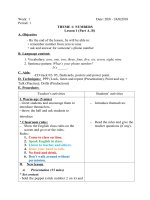 KHDH tuần 1 lớp 4(18 19) 