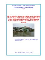 Báo cáo chuyên đề sói lở, bồi lằng lòng sông (bản tiếng việt)