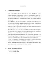 Phan tich mo hinh hoat dong starbucks