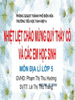 Bai 25 chau mi lớp 5 môn Địa lý