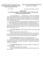 PHAN CONG NHIEM VU BCH KHO  VI 