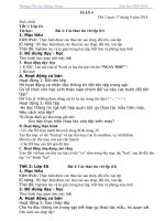 Chương trình và giáo án tin học tuần 4 năm học 18 19 