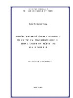 Nghiên cứu đánh giá tính đa dạng sinh học thực vật của mỏ than núi béo làm cơ sở khoa học cho bảo vệ môi trường và sử dụng hợp lý 