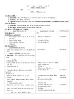 Giáo án lớp 1 năm học 2018 2019 tuần  (9) 