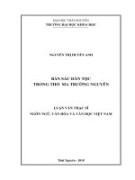 Bản sắc dân tộc trong thơ Ma Trường Nguyên (Luận văn thạc sĩ)