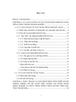 Luận văn tốt nghiệp : Xây dựng phần mềm kế toán tiền lương tại ngân hàng