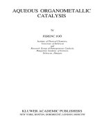 Aqueous organometallic catalysis (2001) 