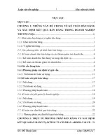 LUẬN VĂN TỐT NGHIỆP : THỰC TẾ PHƯƠNG PHÁP BÁN HÀNG VÀ XÁC ĐỊNH KẾT QUẢ BÁN HÀNG TẠI CÔNG TY CỔ PHẦN ADDED VALUE