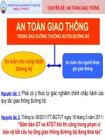 Bài giảng nâng bậc CN đường bộ