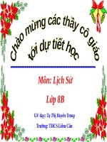 HỘI THẢO sử 8 vnen tiet 15  Nhật Bản giữa thế kỷ XIX đầu thế kỷ XX