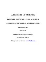 A history of science   volume 3 