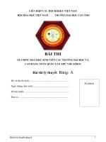 đề thi và đáp án olympic hóa học sinh viên toàn quốc 2014 lý thuyết