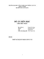 ĐỒ án CHI TIẾT MÁY HGT ĐỒNG TRỤC 2 CẤP