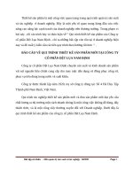 BÁO cáo về QUI TRÌNH THIẾT kế sản PHẨM mới tại CÔNG TY cổ PHẦN dệt lụa NAM ĐỊNH 