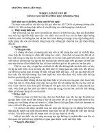 tham luận nâng cao chất lượng đại trà