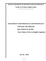 Teaching English Pronunciation in our university: Problem and Solutions