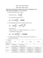 bài 1 thực hành hóa tính toán