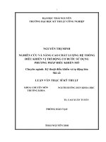 Nghiên cứu và nâng cao chất lượng hệ thống điều khiển vị trí động cơ bước sử dụng phương pháp điều khiển mờ 