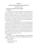 TÍNH TOÁN KIỂM NGHIỆM hệ THỐNG TREO