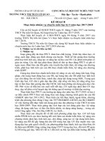 KE HOACH CHUYEN MON HKI NAM HOC 2017 2018