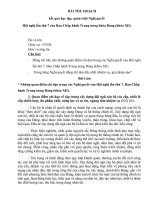 BAI THU HOACH kết quả học tập, quán triệt Nghị quyết ca nhan.doc