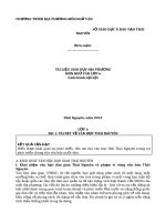 văn học địa phương thái nguyen thcs