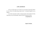 Mở rộng cho vay tiêu dùng tại Ngân hàng thương mại cổ phần Sài Gòn – Hà Nội, chi nhánh Hàng Trống, Hà Nội