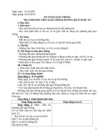 giáo án các loại phương tiện giao thông  lớp 8