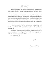 Luận văn thạc sỹ - Phân tích hoạt động Marketing-mix của Tập đoàn viễn thông quân đội Viettel tại thị trường Mozambique