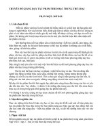 CHUYÊN ĐỀ GIẢNG DẠY TÁC PHẨM THEO ĐẶC TRƯNG THỂ LOẠI