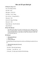 Kế hoạch giáo dục cá nhân