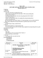 giáo án âm nhạc lớp 6 tiết 1  giới thiệu âm nhạc trong trường THCS. tập hát quốc ca