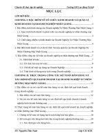 Hoàn Thiện Kế toán tiêu thụ và xác định kết quả kinh doanhtại Doanh nghiệp Tư Nhân Thương Mại Nhất Giang