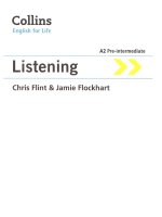 Collins english for life listening (a2 pre intermediate) link tải audio ở trang cuối
