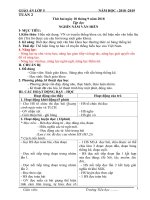 Tuần 2 giáo án lớp 5 soạn theo ĐHPTNLHS năm học 2018   2019 