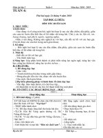 Tuần 4 giáo án lớp 2 soạn theo ĐHPTNLHS năm học 2018   2019 