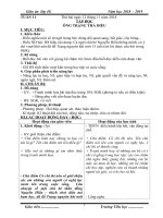 Tuần 11 giáo án lớp 4 soạn theo ĐHPTNLHS năm học 2018   2019 