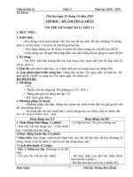 Tuần 9 giáo án lớp 3 soạn theo ĐHPTNLHS năm học 2018   2019 