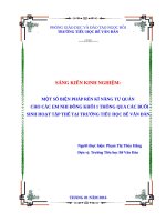 SKKN-Bien phap ren ky nang tu quan cho hs lop 1