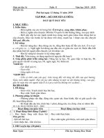 Tuần 11 giáo án lớp 3 soạn theo ĐHPTNLHS năm học 2018   2019 