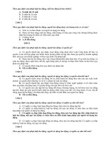 cau hoi trac nghiem an toan lao dong