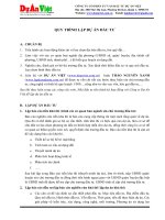 Các bước lập dự án đầu tư  www.duanviet.com.vn  0918755356