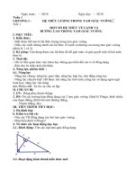 Giáo án 5 hoạt động   phương pháp mới   toán học 9   hình học   cả năm