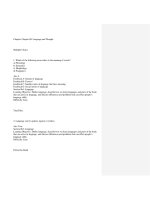 TestBank psychology around us 2nd edition   comer   ch09 